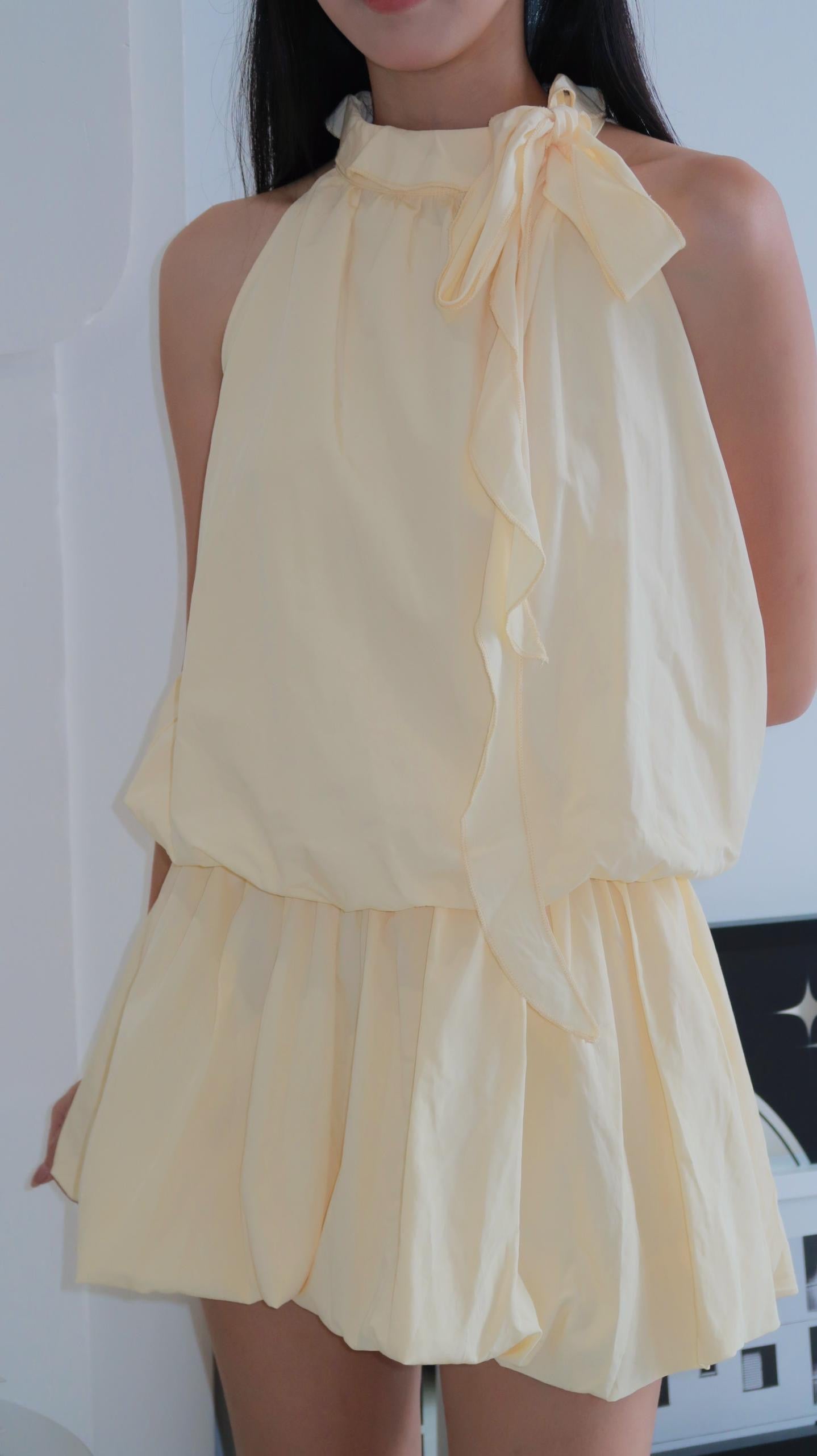 Candy Cloud Dress - Yellow