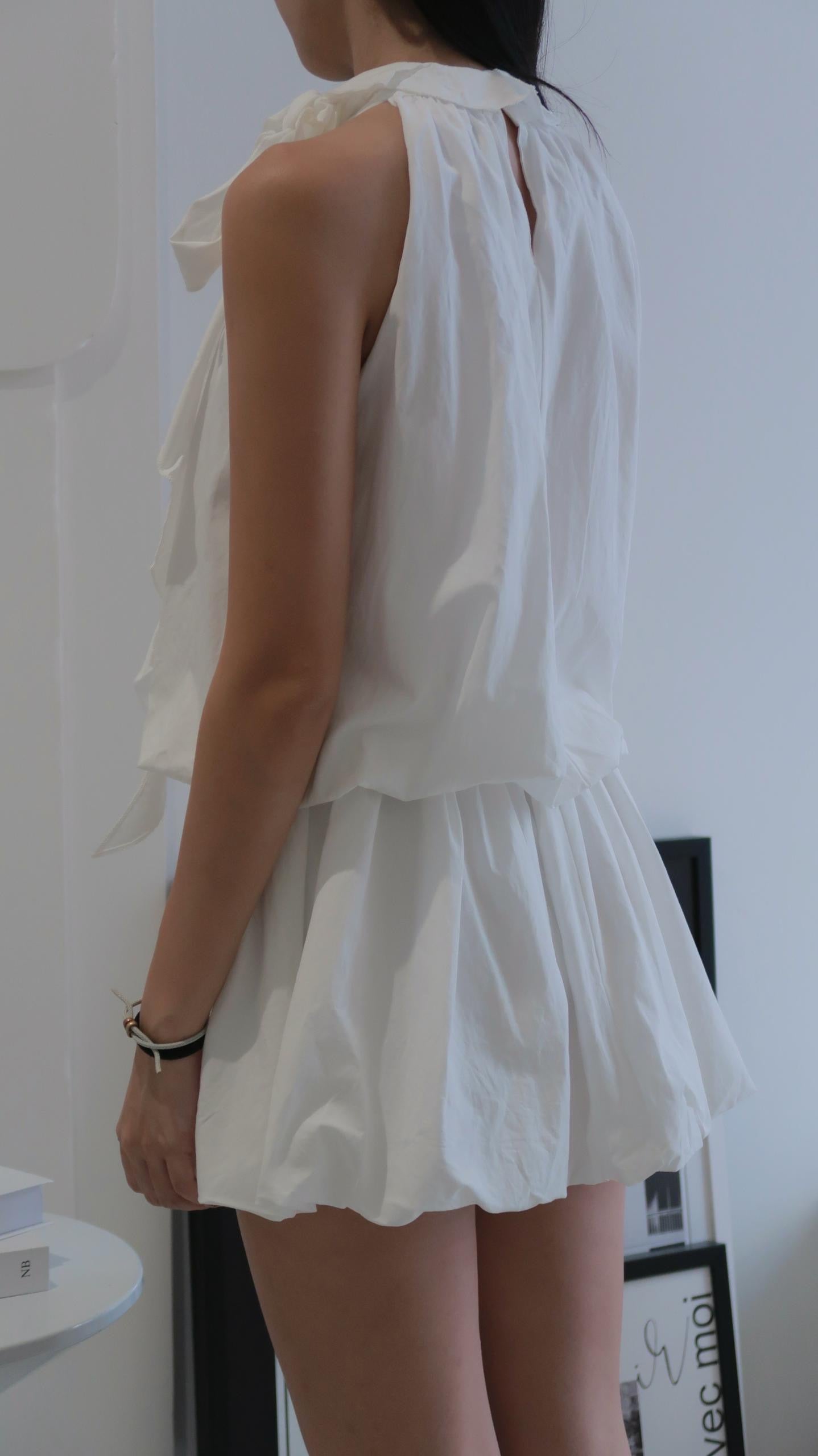 Candy Cloud Dress - White