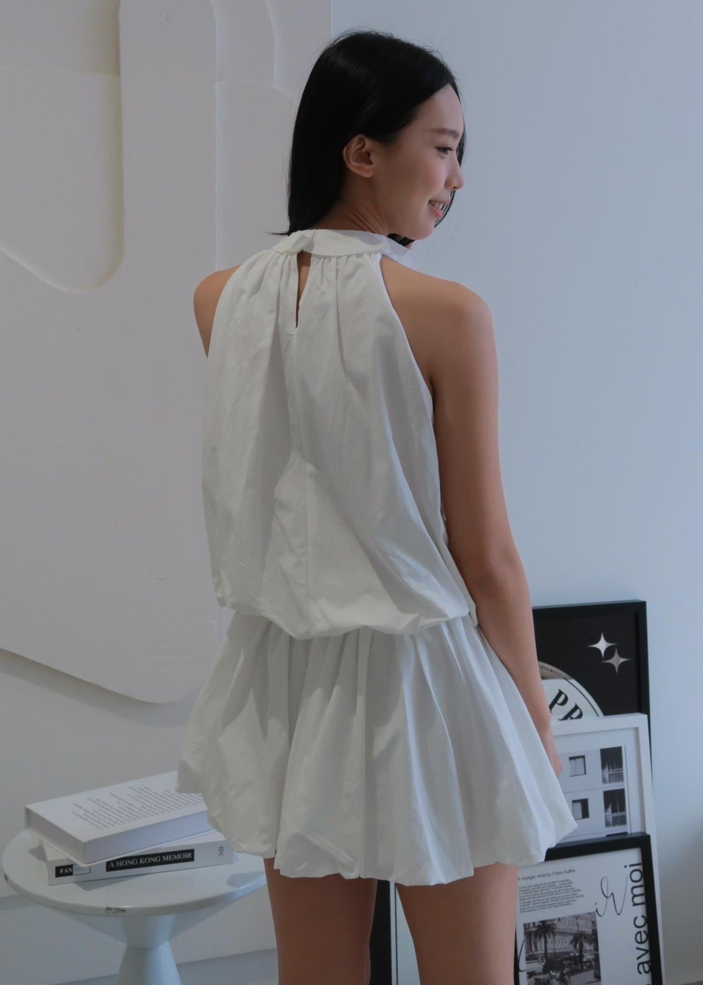 Candy Cloud Dress - White