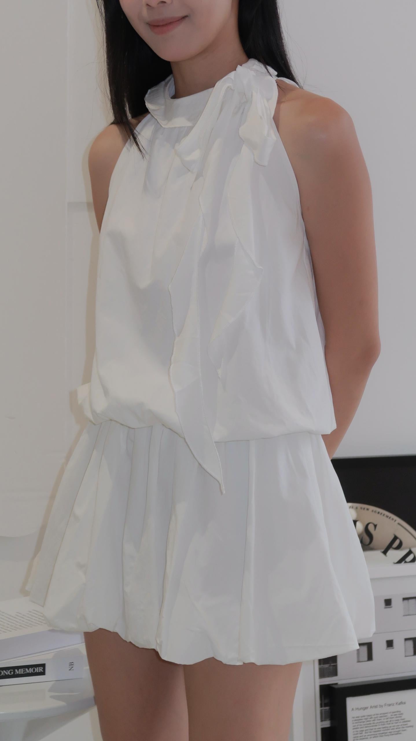 Candy Cloud Dress - White