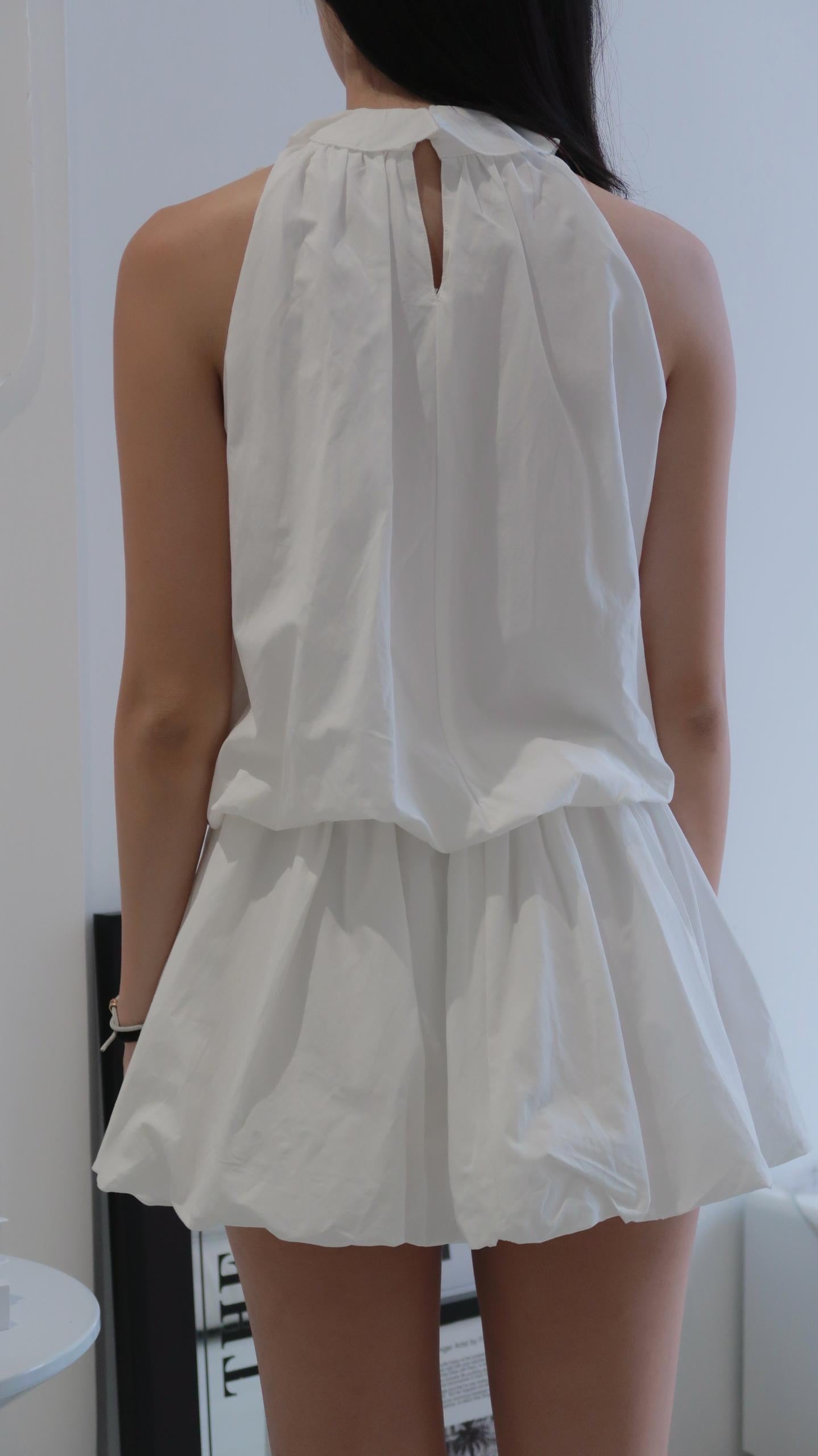 Candy Cloud Dress - White