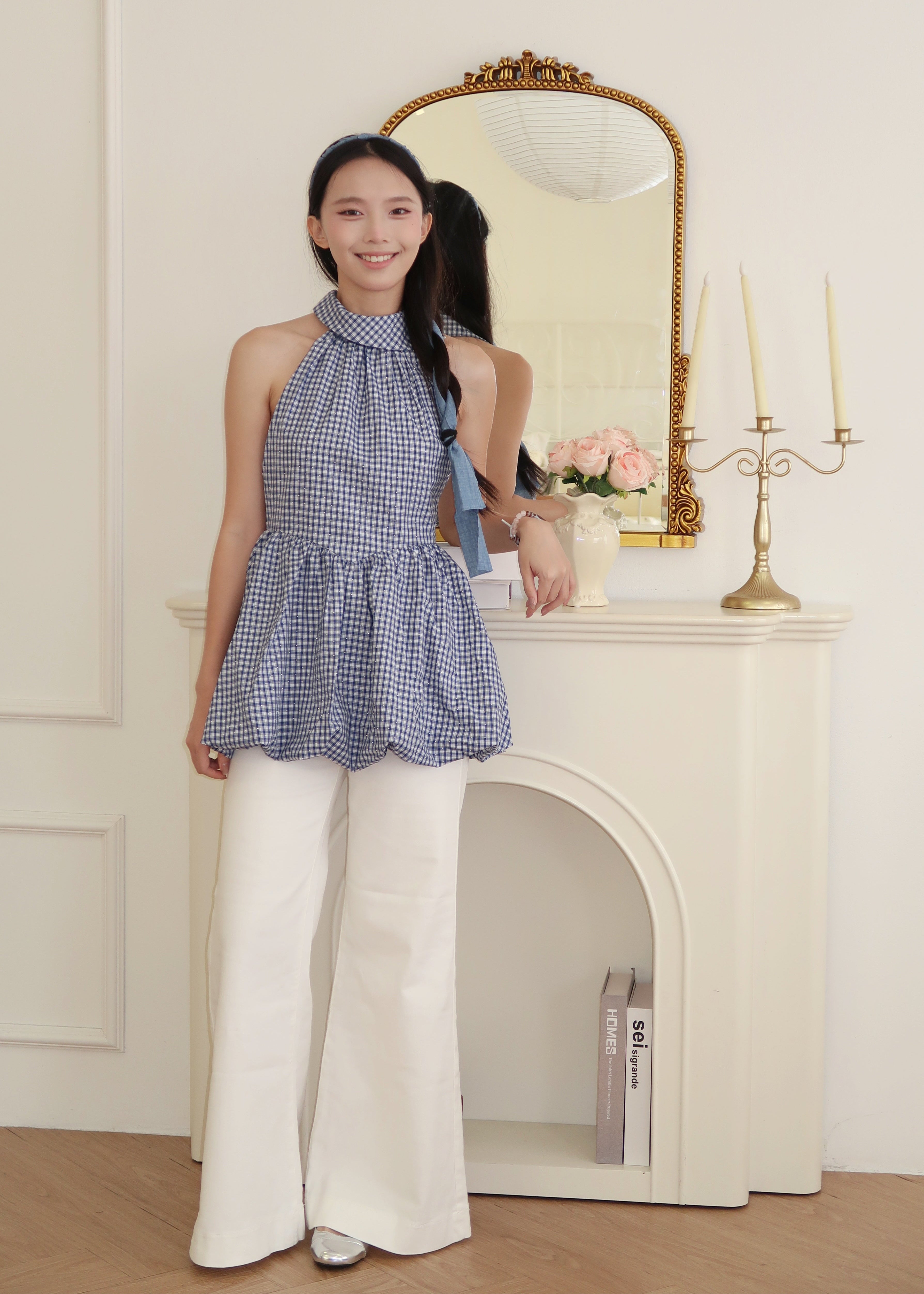 Starry Puff Dress