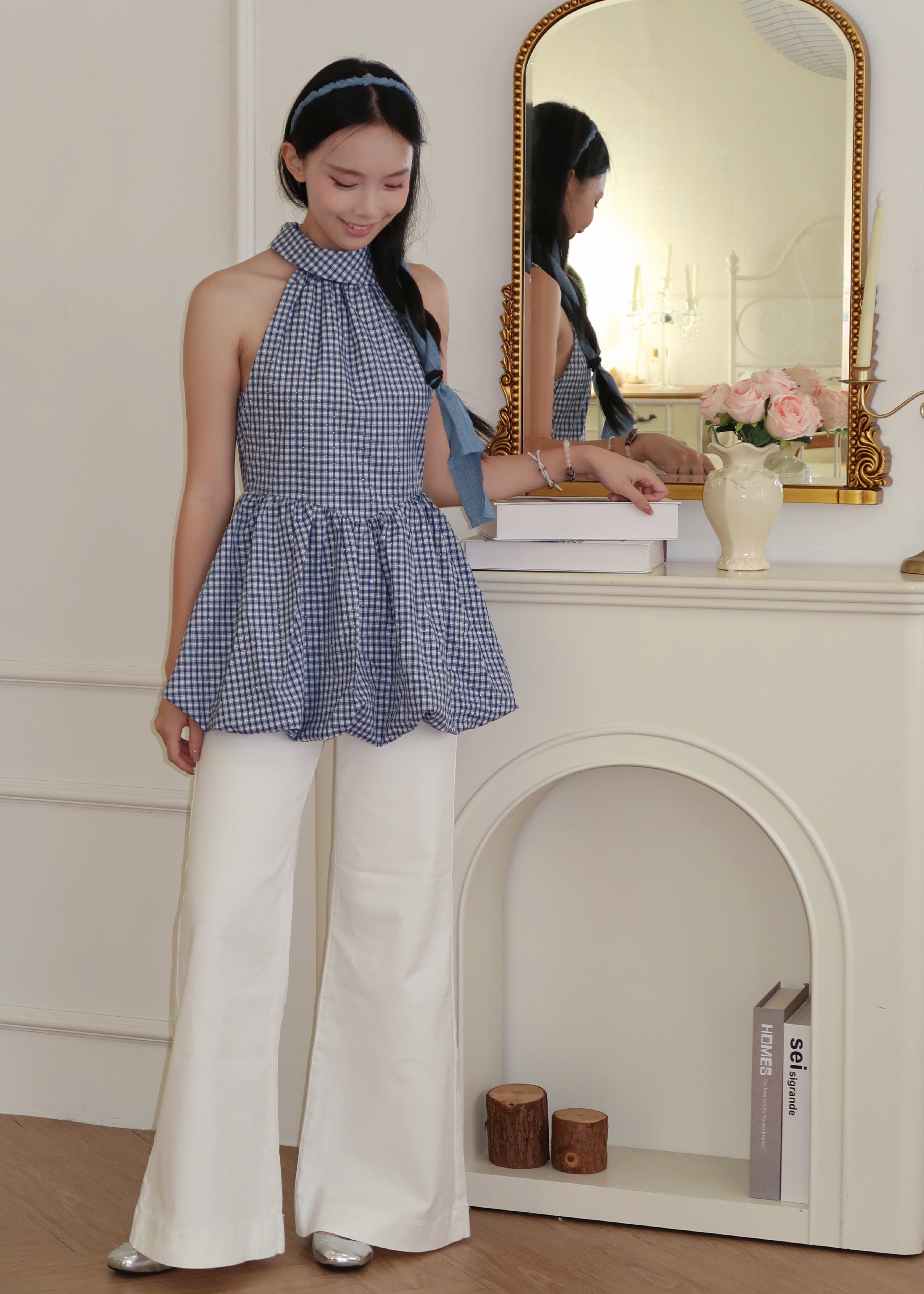 Starry Puff Dress
