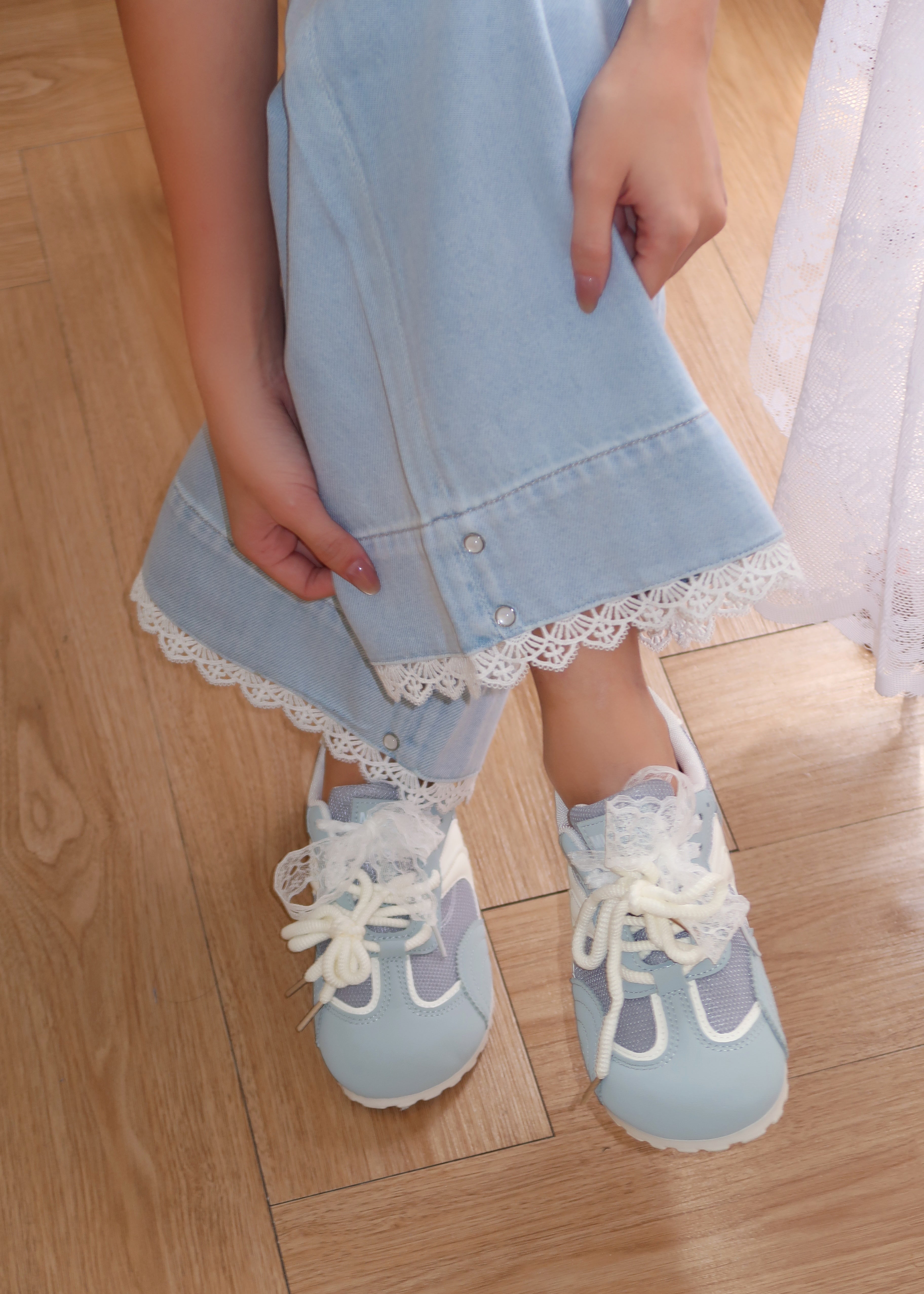 Lace Flare Jeans