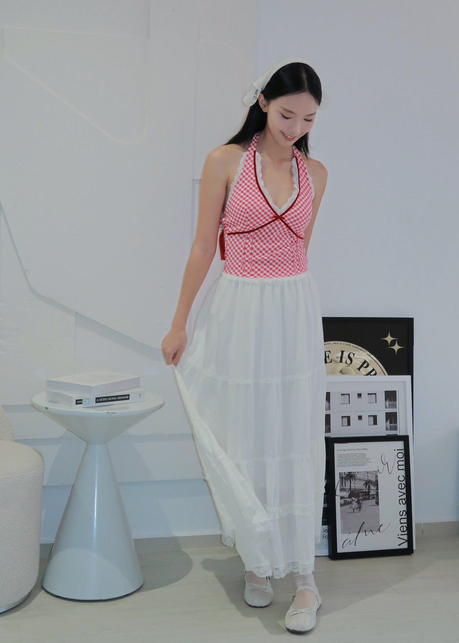 Lace Ruffle Skirt