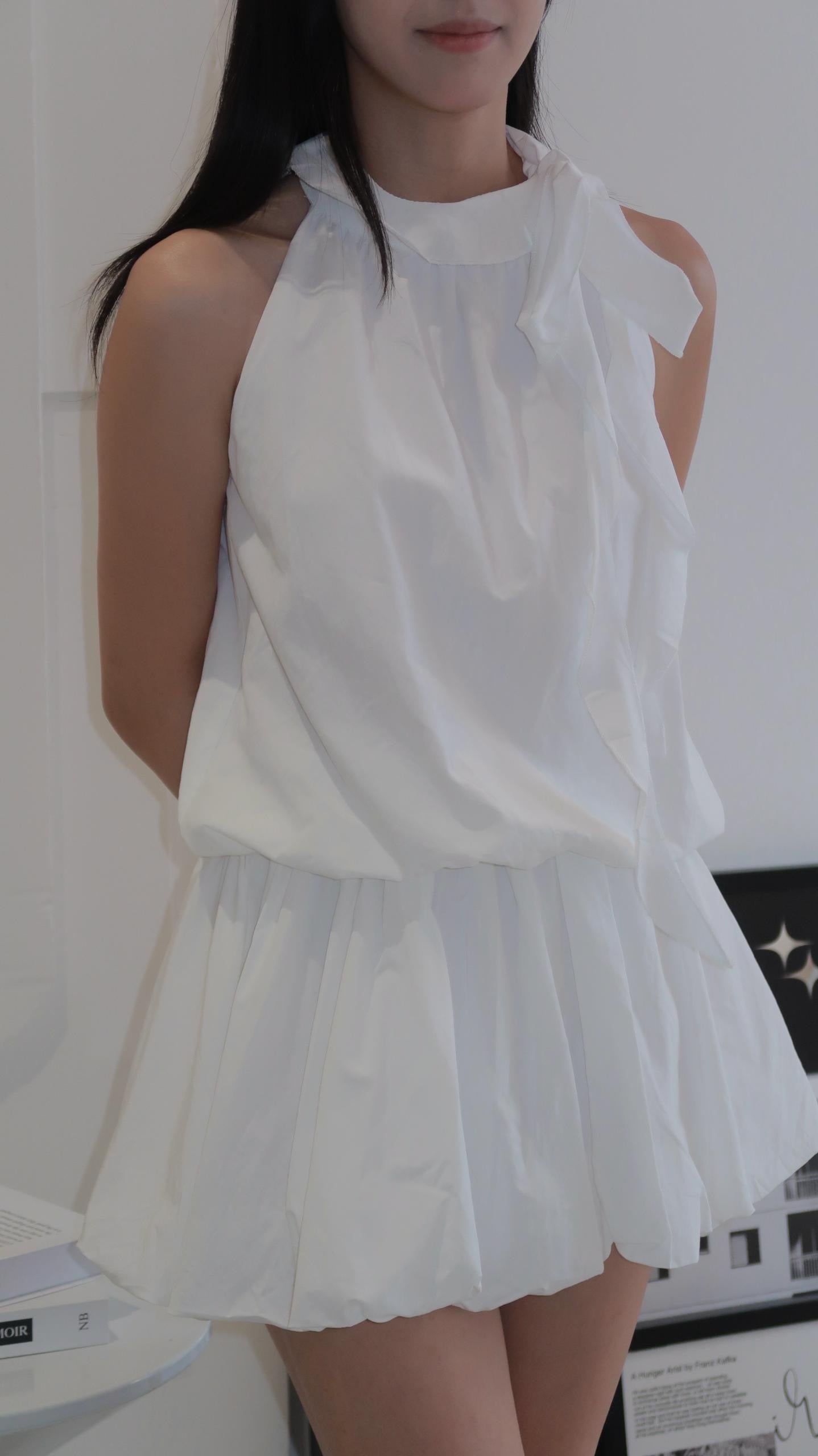 Candy Cloud Dress - White