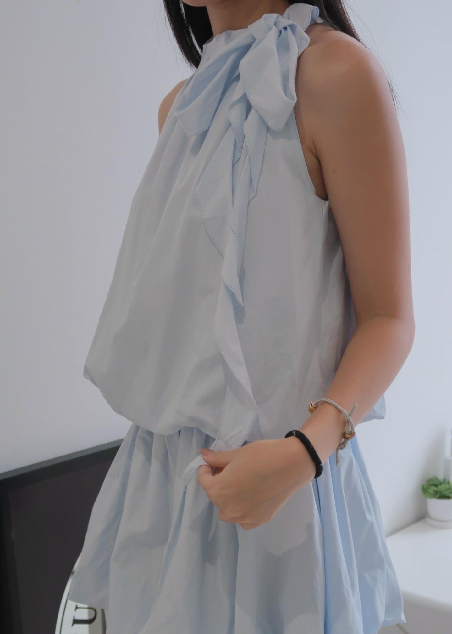 Candy Cloud Dress - Blue