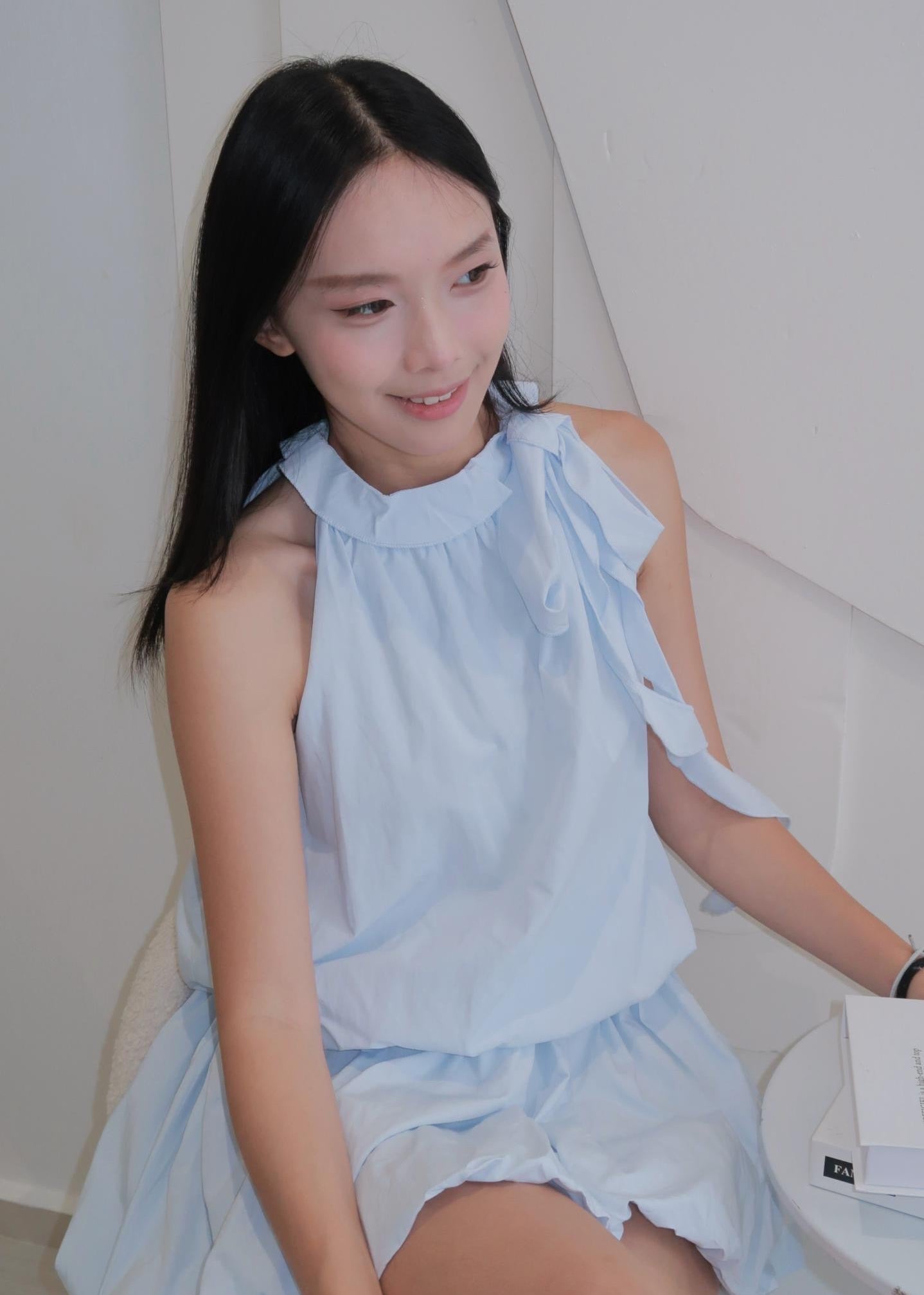 Candy Cloud Dress - Blue