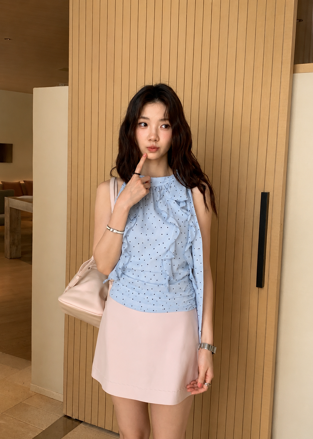 Eloise Ruffle Top