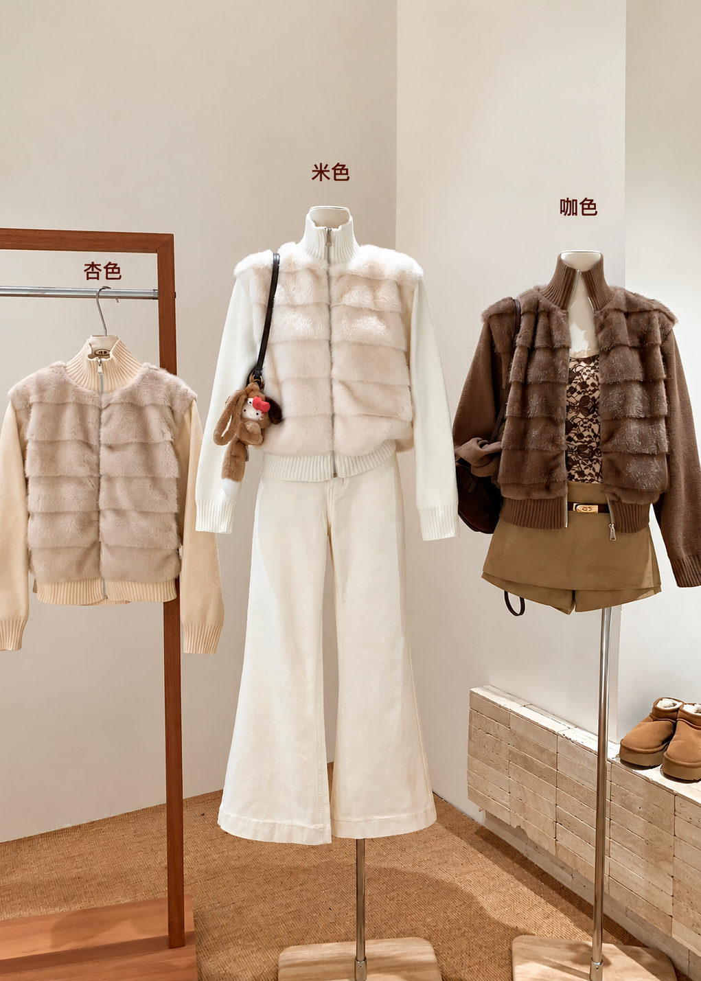 【 Pre-Order】Faye Faux Fur Jacket