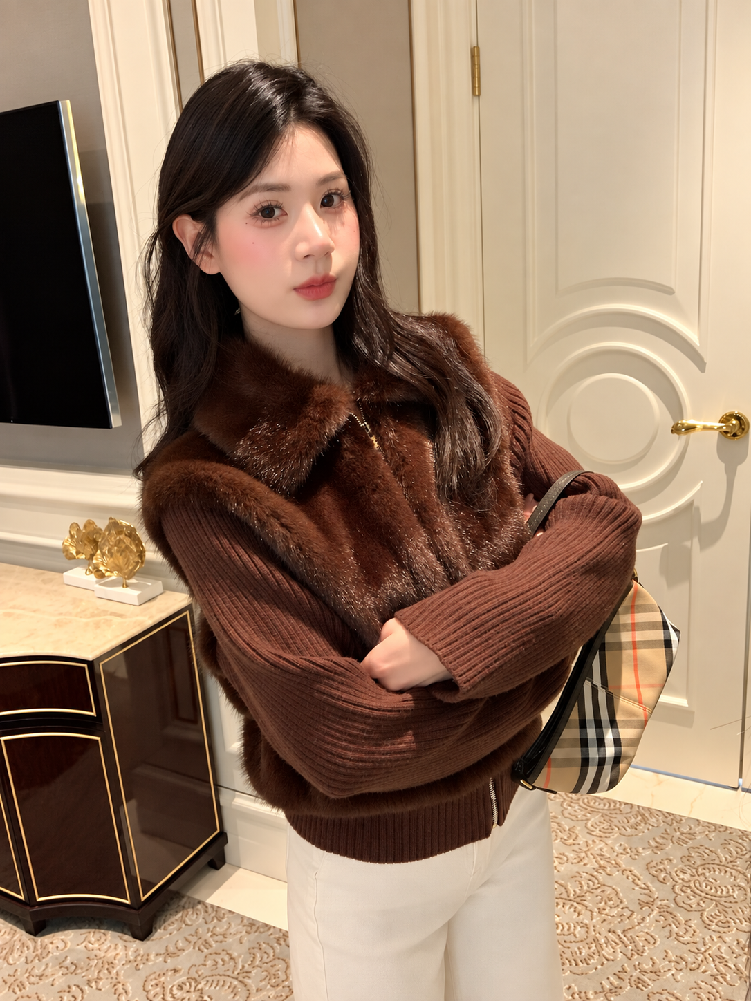 【 Pre-Order】Blair Faux Fur Jacket