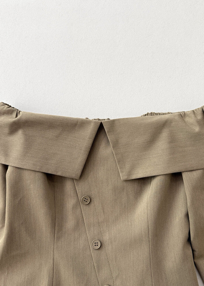【Pre-Order】Camille Set - Khaki