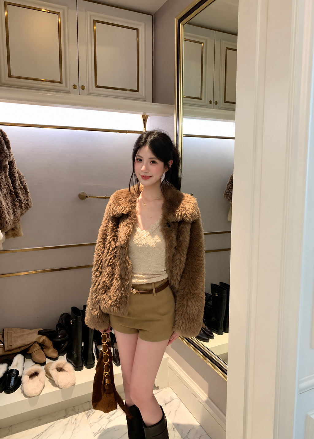 【 Pre-Order】Lena Teddy Coat
