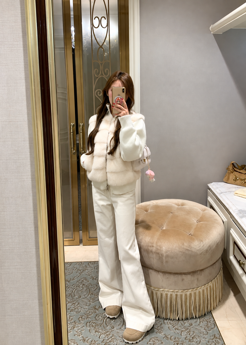 【 Pre-Order】Faye Faux Fur Jacket