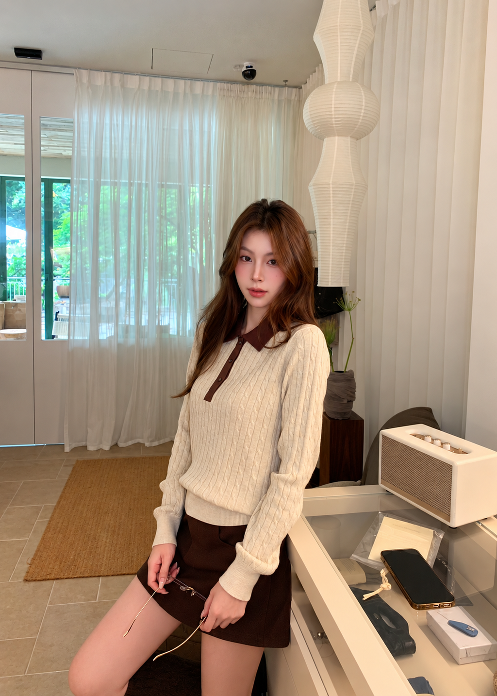 【 Pre-Order】Hailey Knit Polo