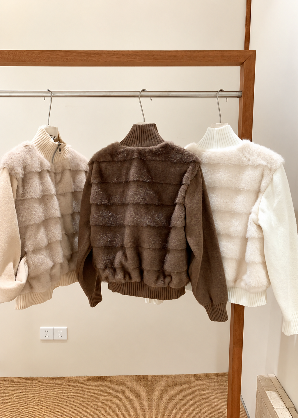【 Pre-Order】Faye Faux Fur Jacket
