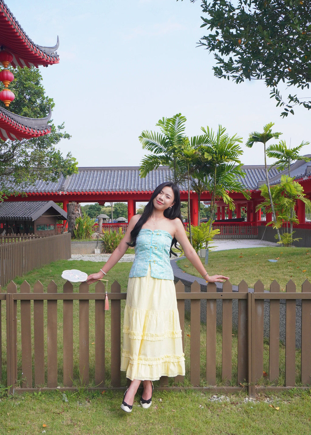 Azure Bloom Corset 蔚蓝花绽上衣