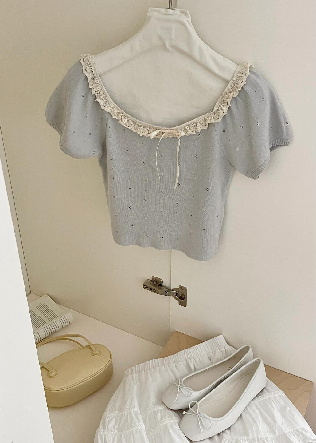 Puff Ruffle Top