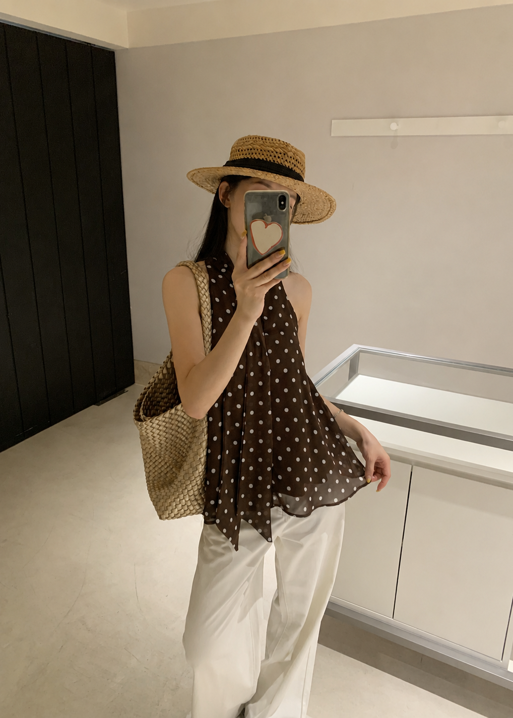 【Pre-Order】Noelle Polka Top