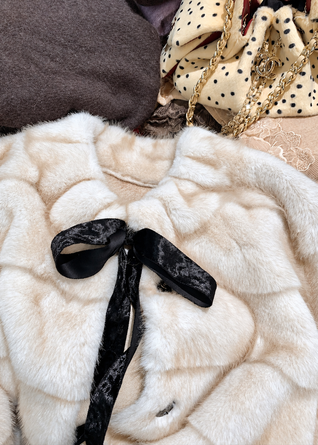 【 Pre-Order】Dolly Faux Fur Jacket
