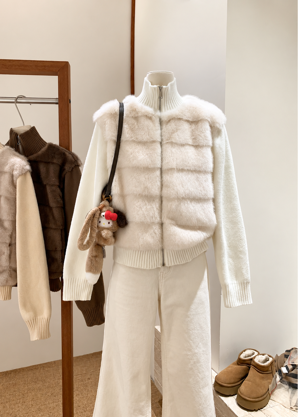 【 Pre-Order】Faye Faux Fur Jacket
