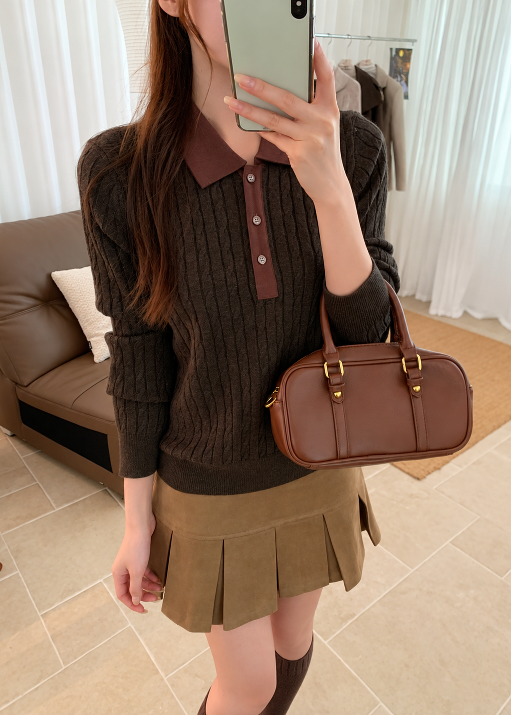 【 Pre-Order】Hailey Knit Polo