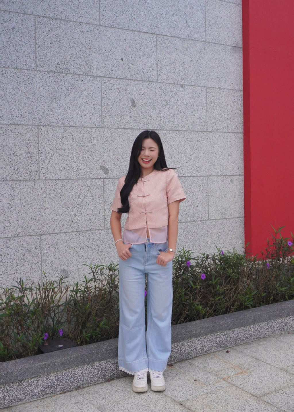 Blossom Mist Top 花雾新中式上衣