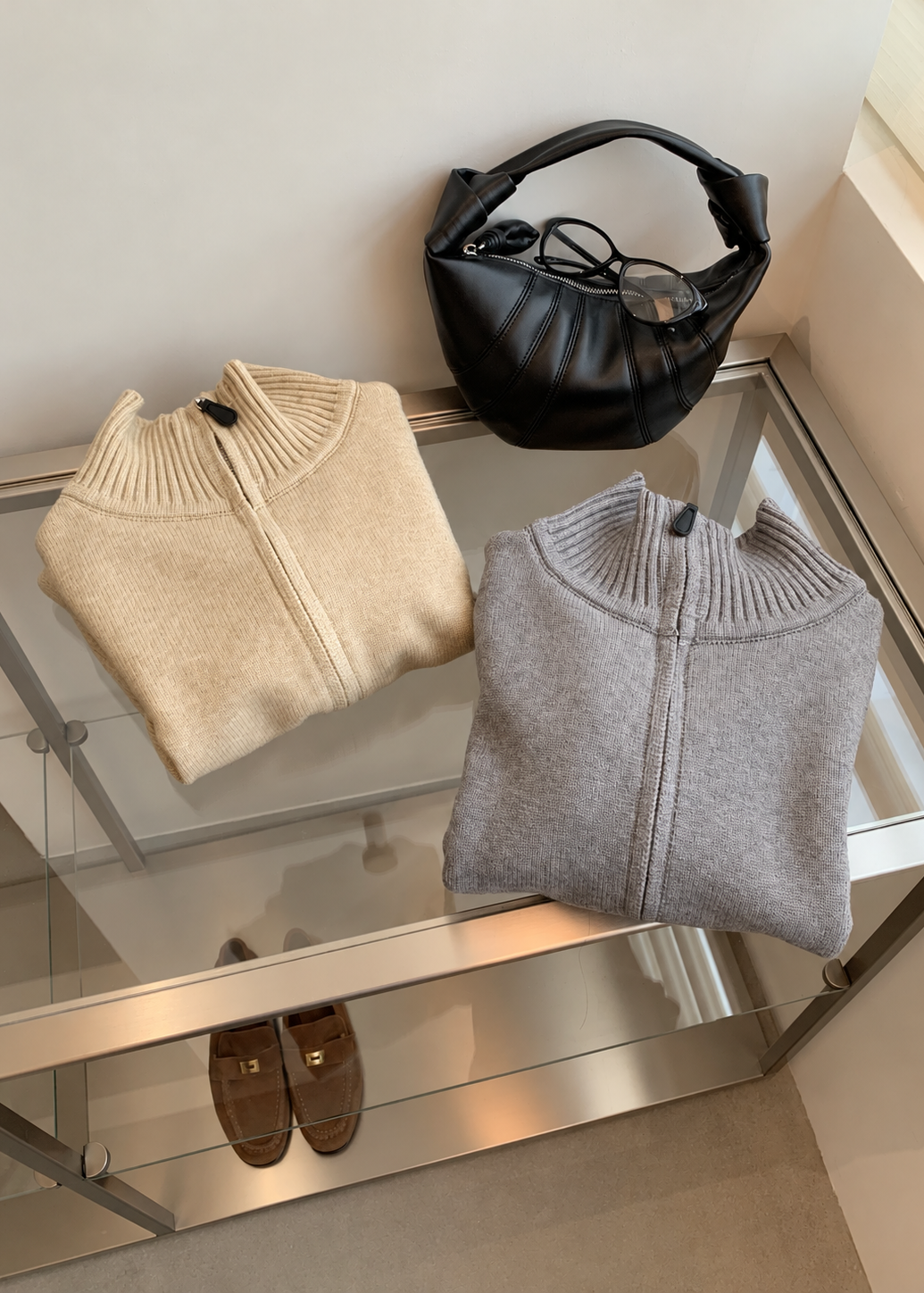 【 Pre-Order】Riley Zip Knit Set