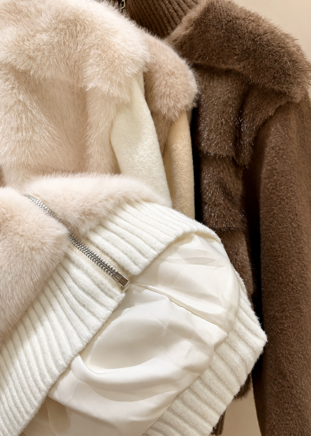 【 Pre-Order】Faye Faux Fur Jacket