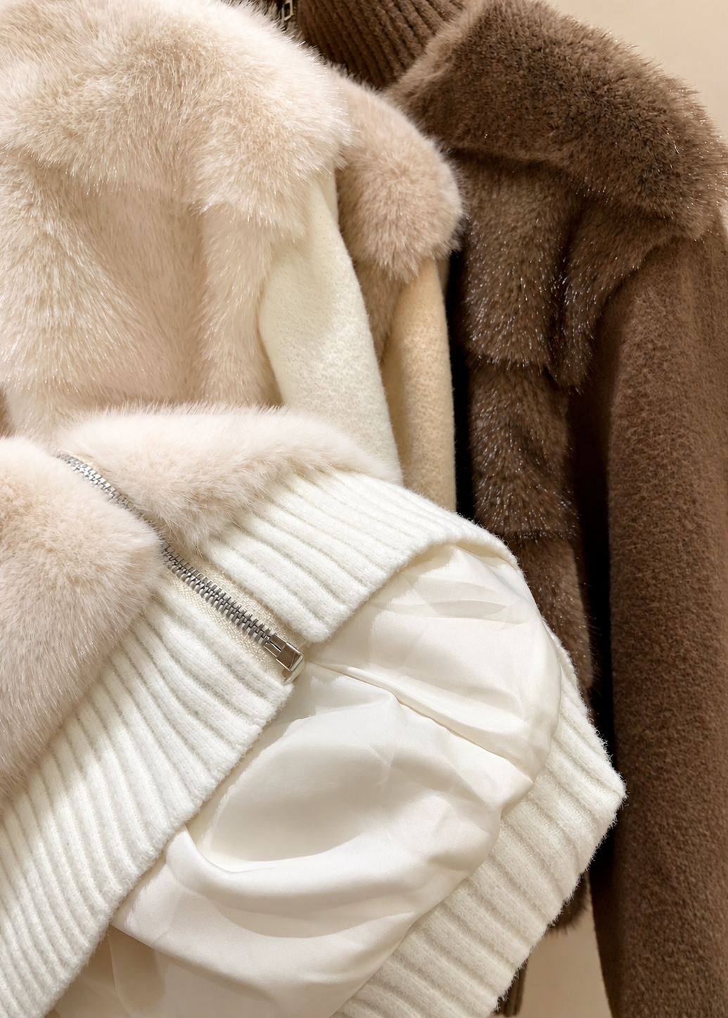 【 Pre-Order】Faye Faux Fur Jacket