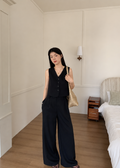 Reese Vest Set - Black