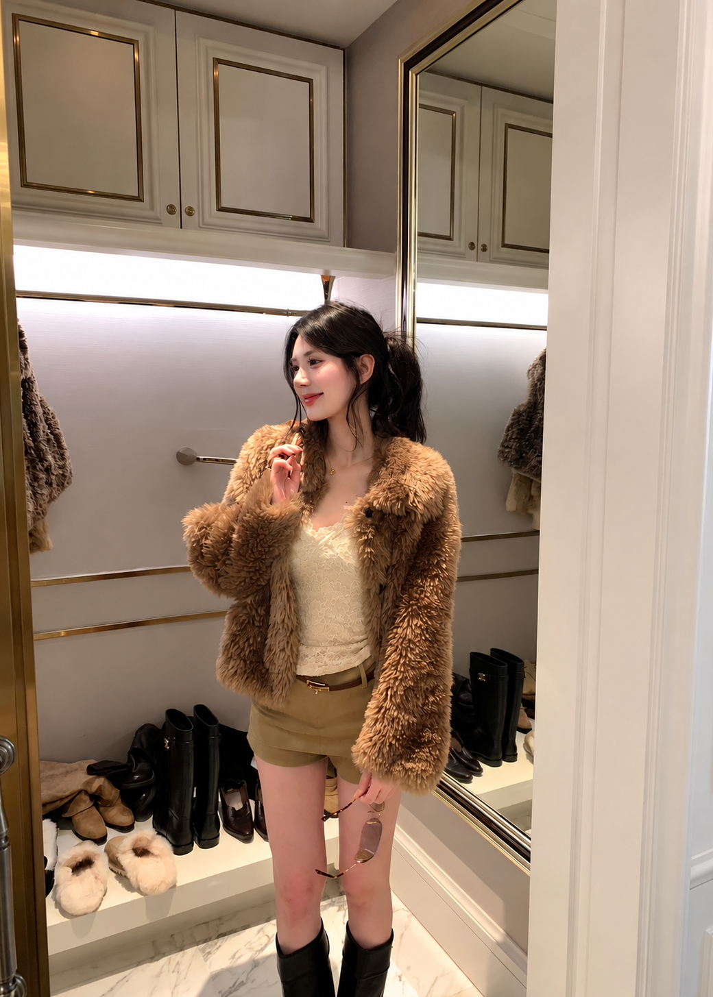 【 Pre-Order】Lena Teddy Coat