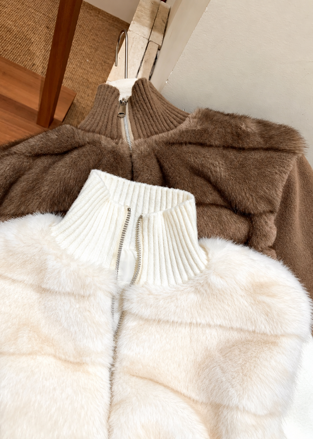 【 Pre-Order】Faye Faux Fur Jacket