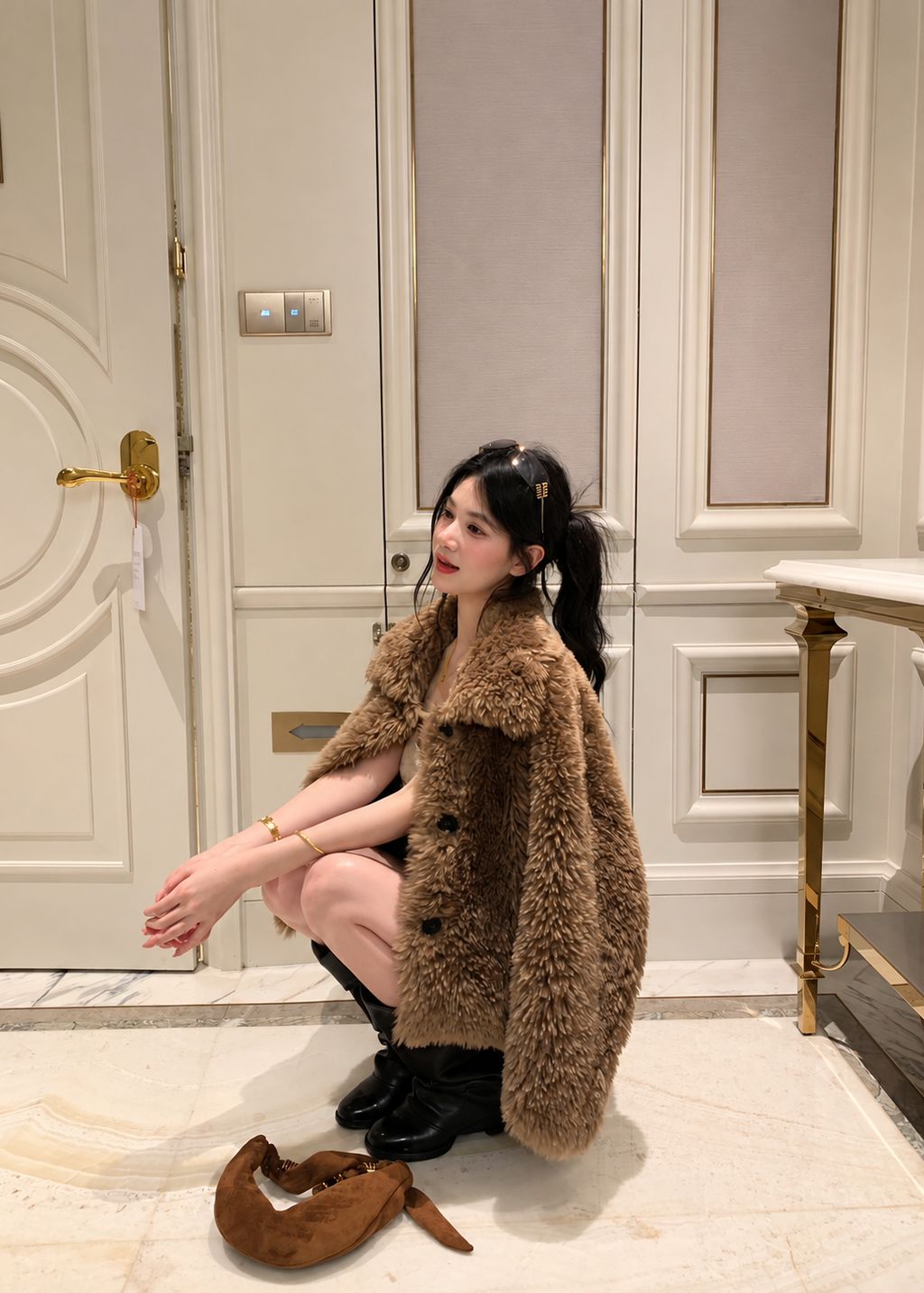 【 Pre-Order】Lena Teddy Coat