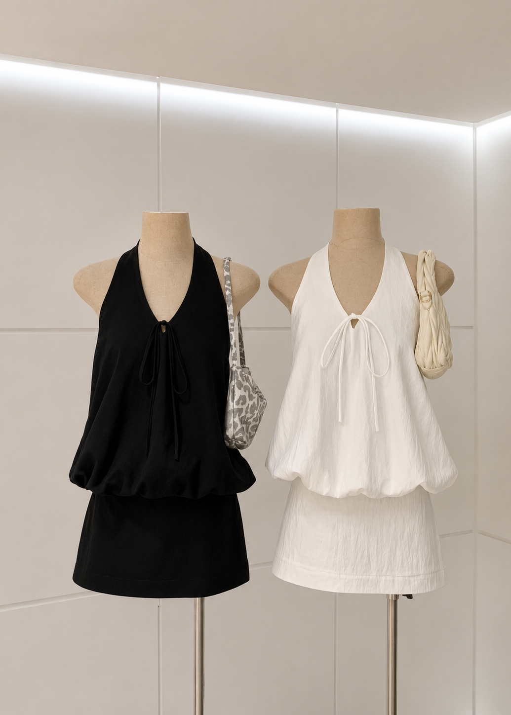 【Pre-Order】Élodie Halter Set - Black