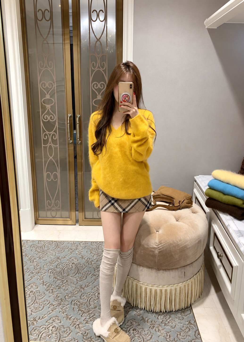 【 Pre-Order】Basic V-Neck Knit Top