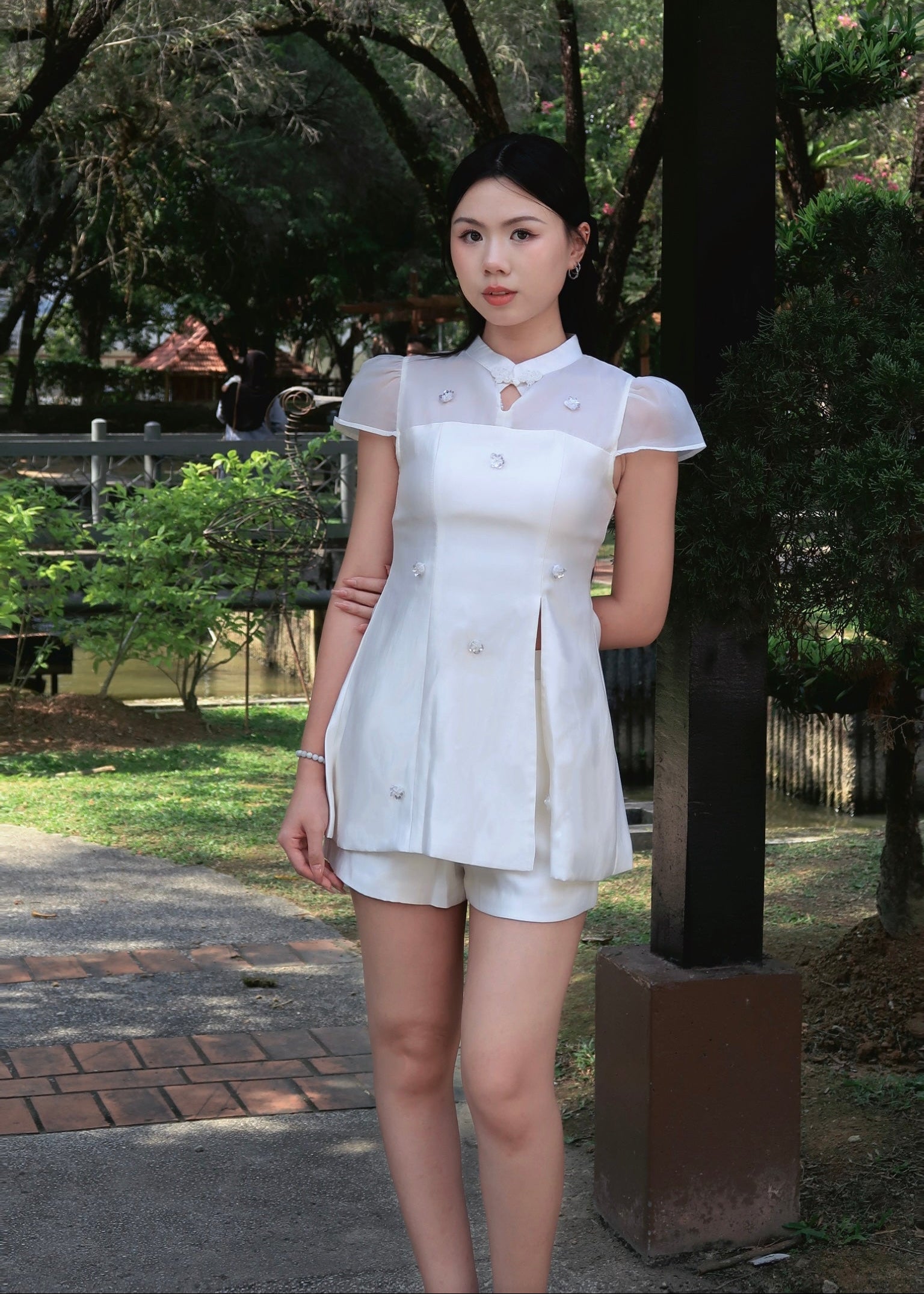Auspice Pearl Set 瑞珠套装  - White