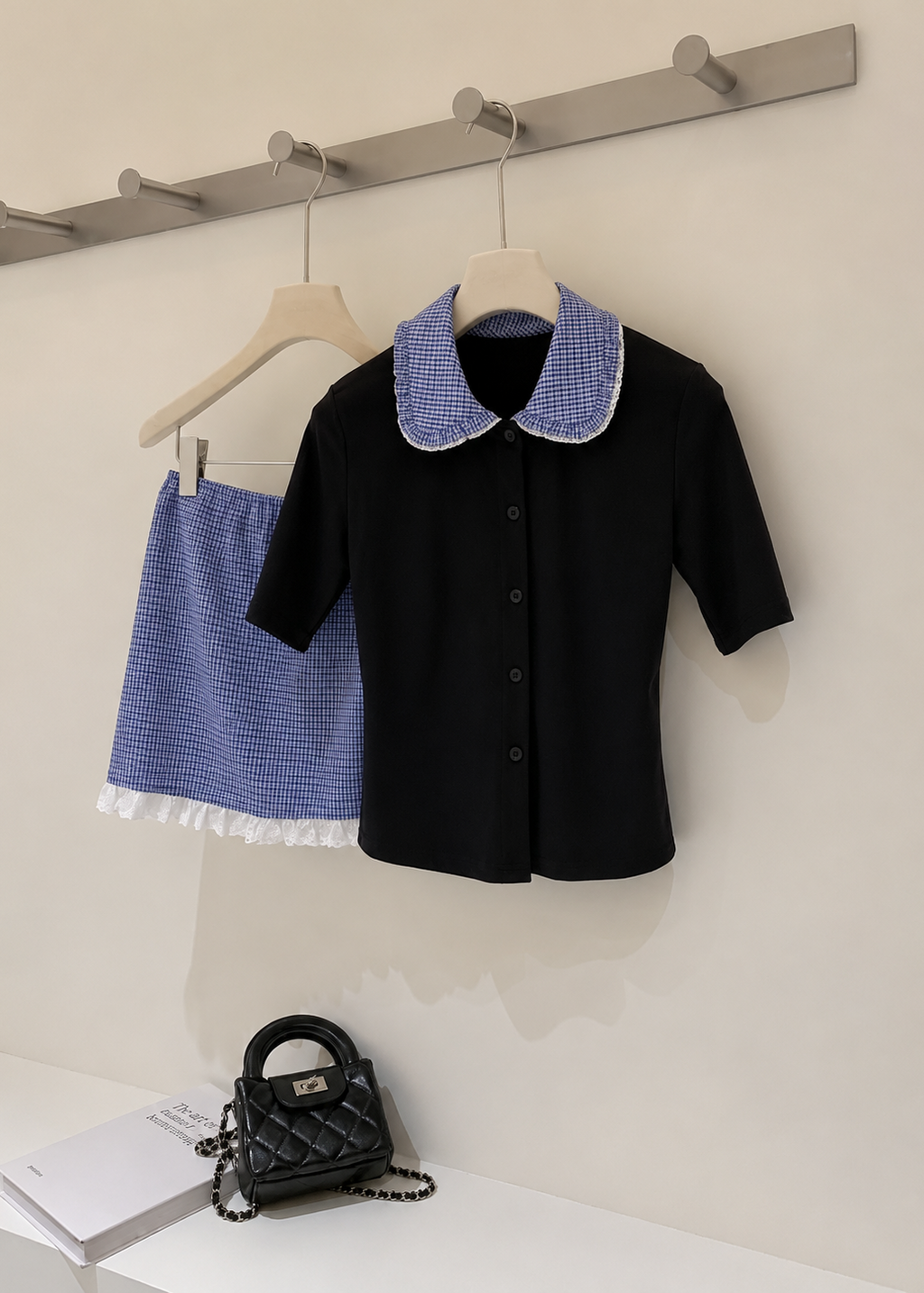 Miu Gingham Set