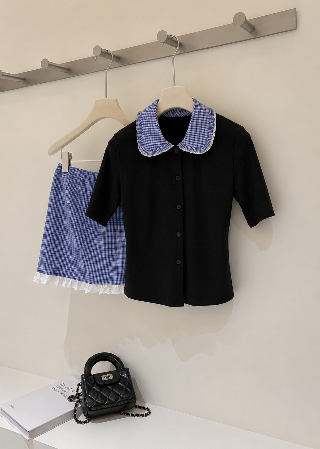 Miu Gingham Set
