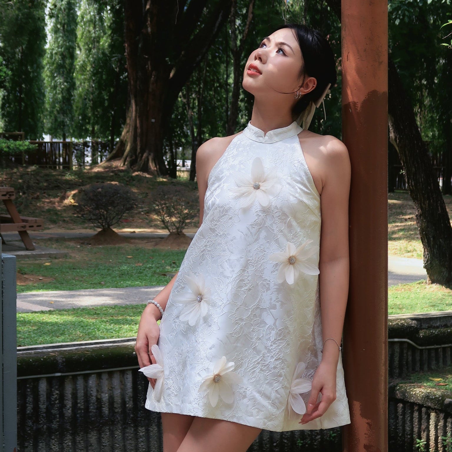 Brocade Grace Dress 锦绣提花裙