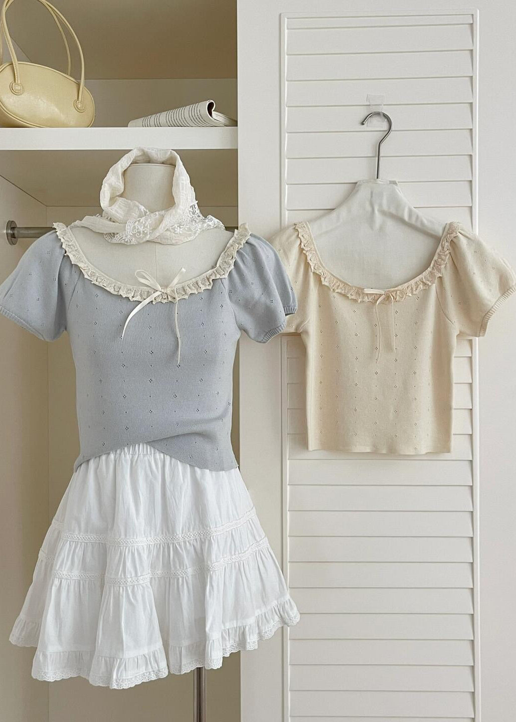 Puff Ruffle Top