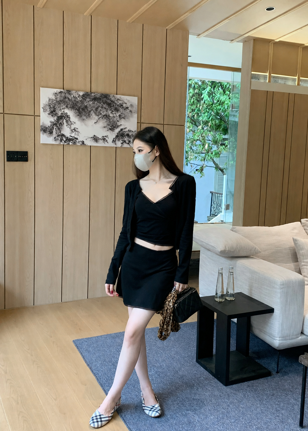 【Pre-Order】Vivienne Lace Set (Padded) - Black