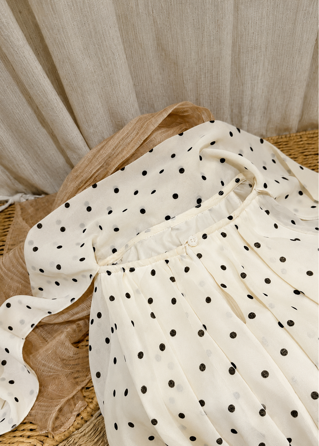 【Pre-Order】Amélie Polka Top