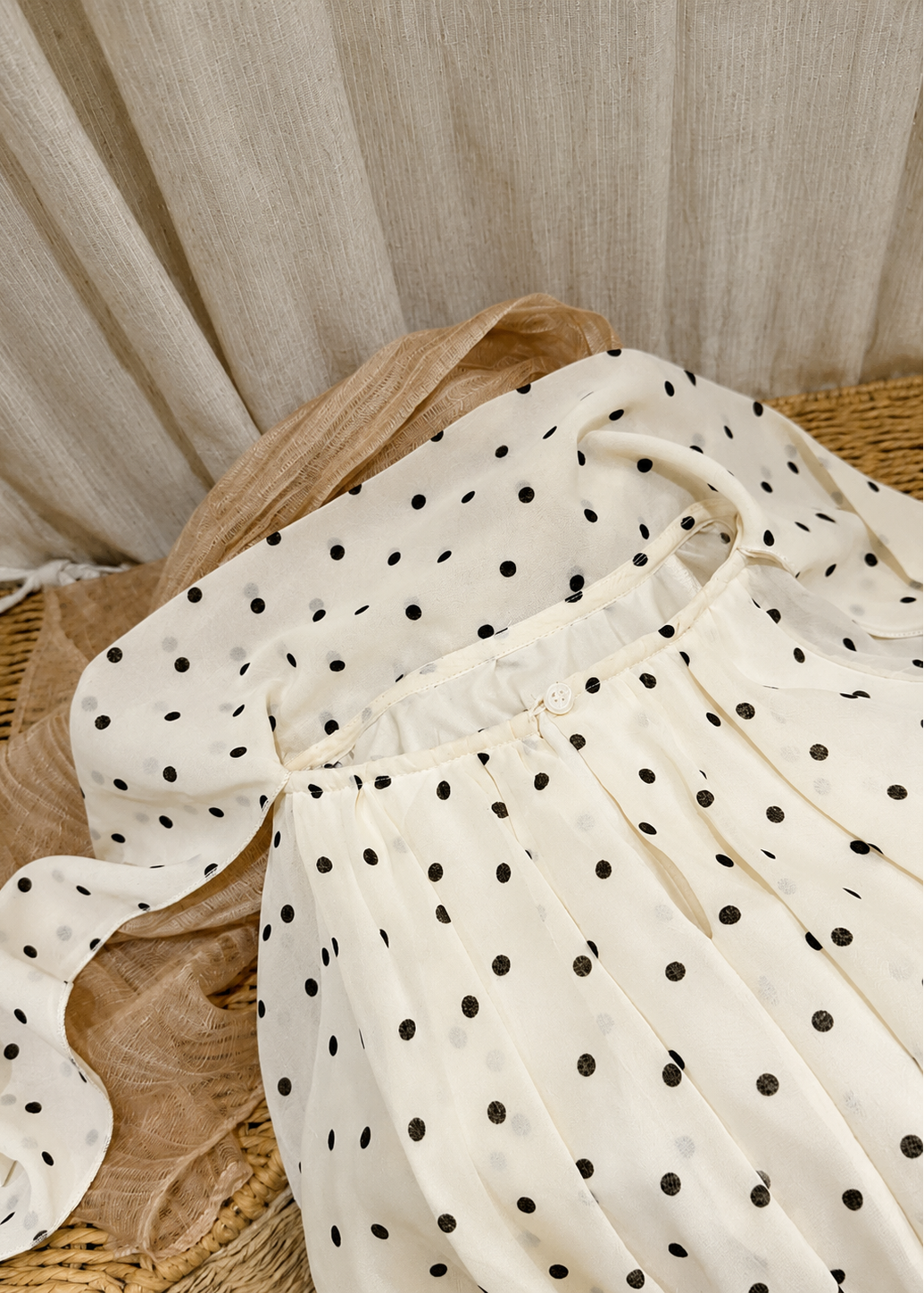 【Pre-Order】Amélie Polka Top