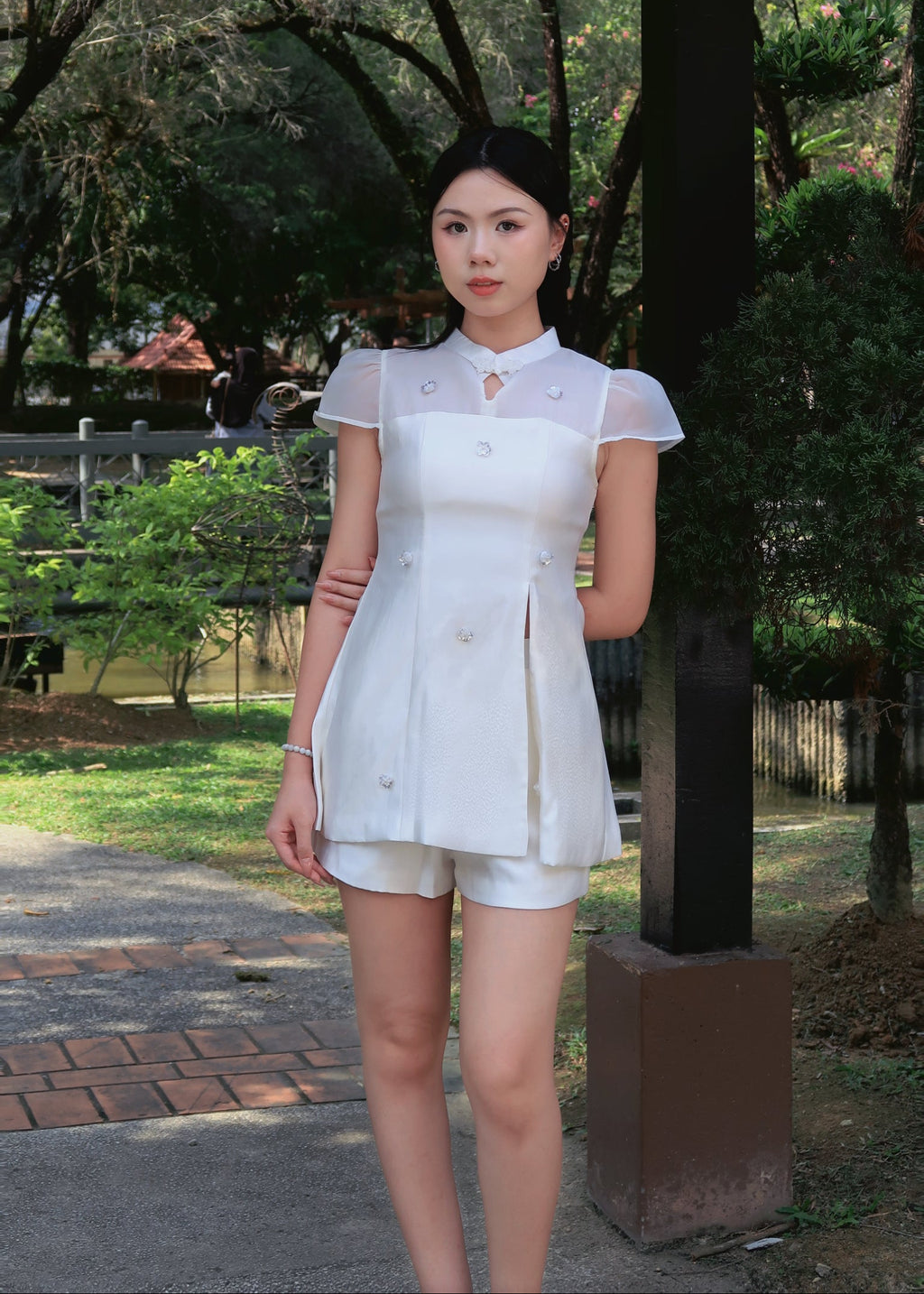 Auspice Pearl Set 瑞珠套装  - White
