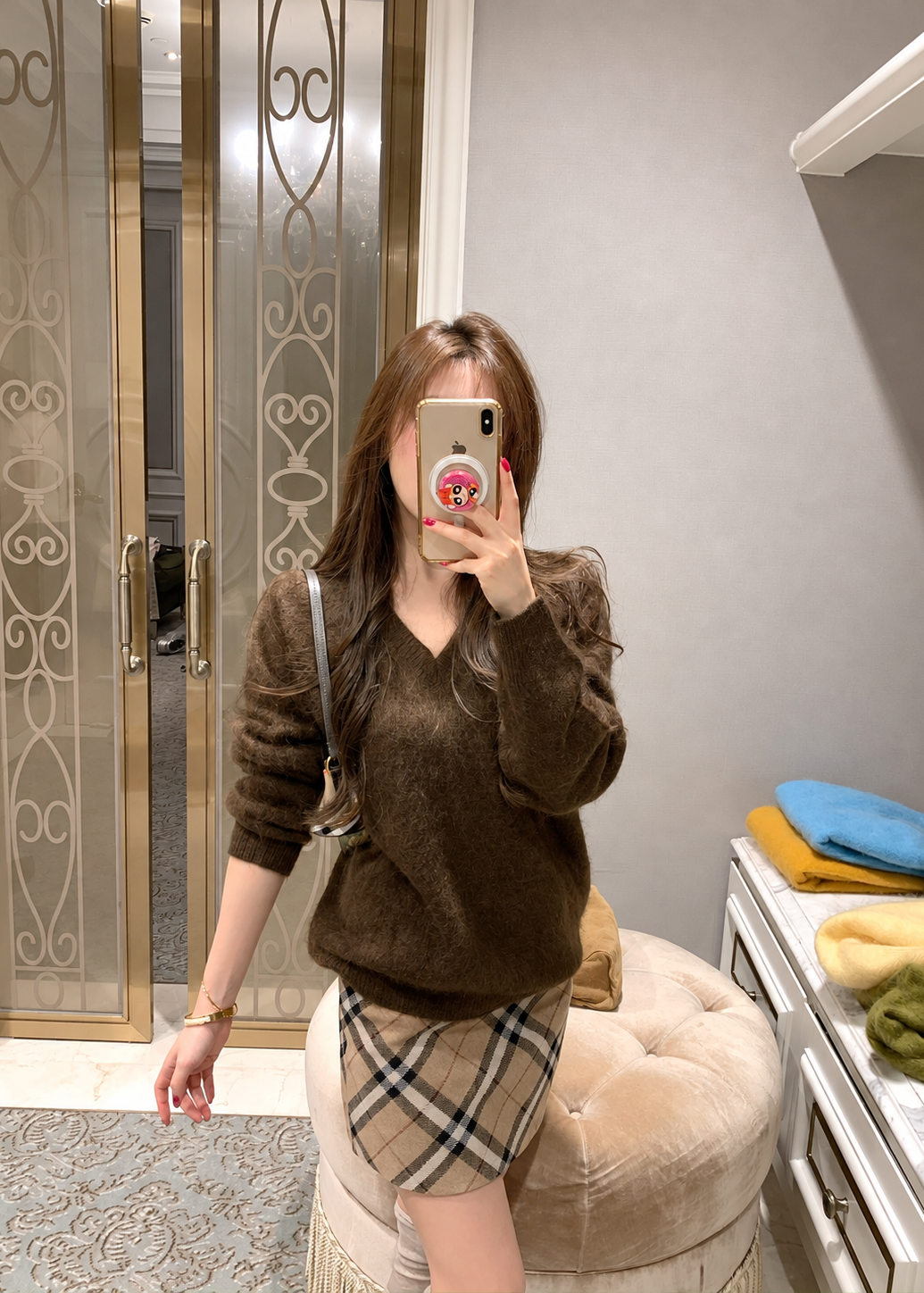 【 Pre-Order】Basic V-Neck Knit Top