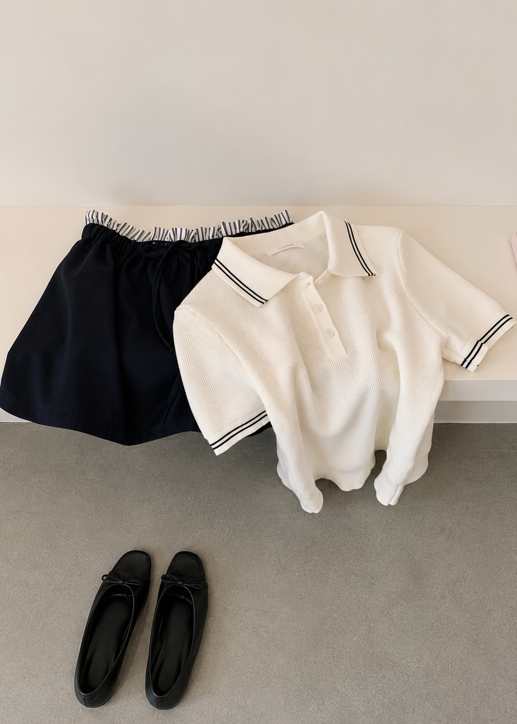 Ivy Polo Knit Set