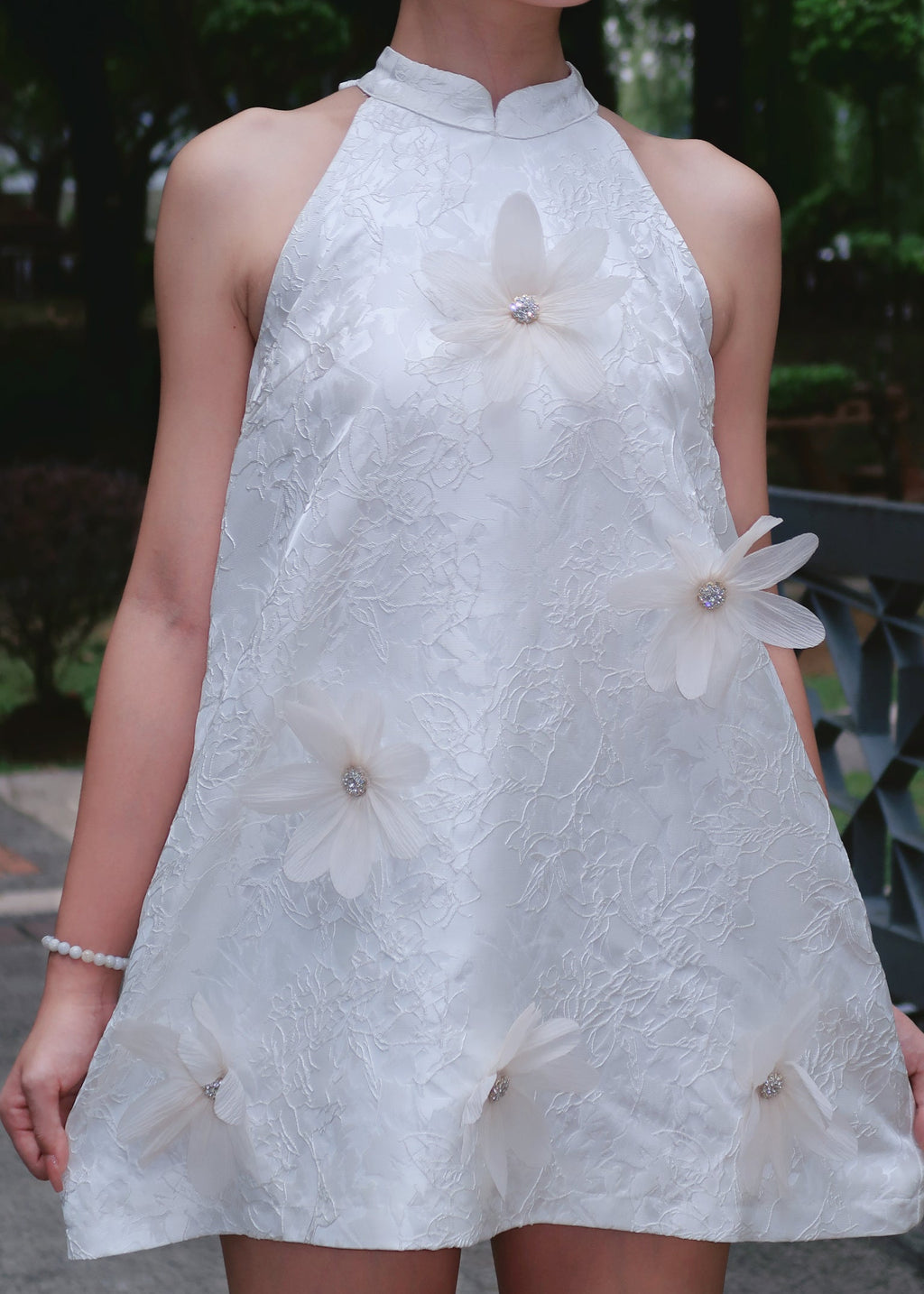 Brocade Grace Dress 锦绣提花裙