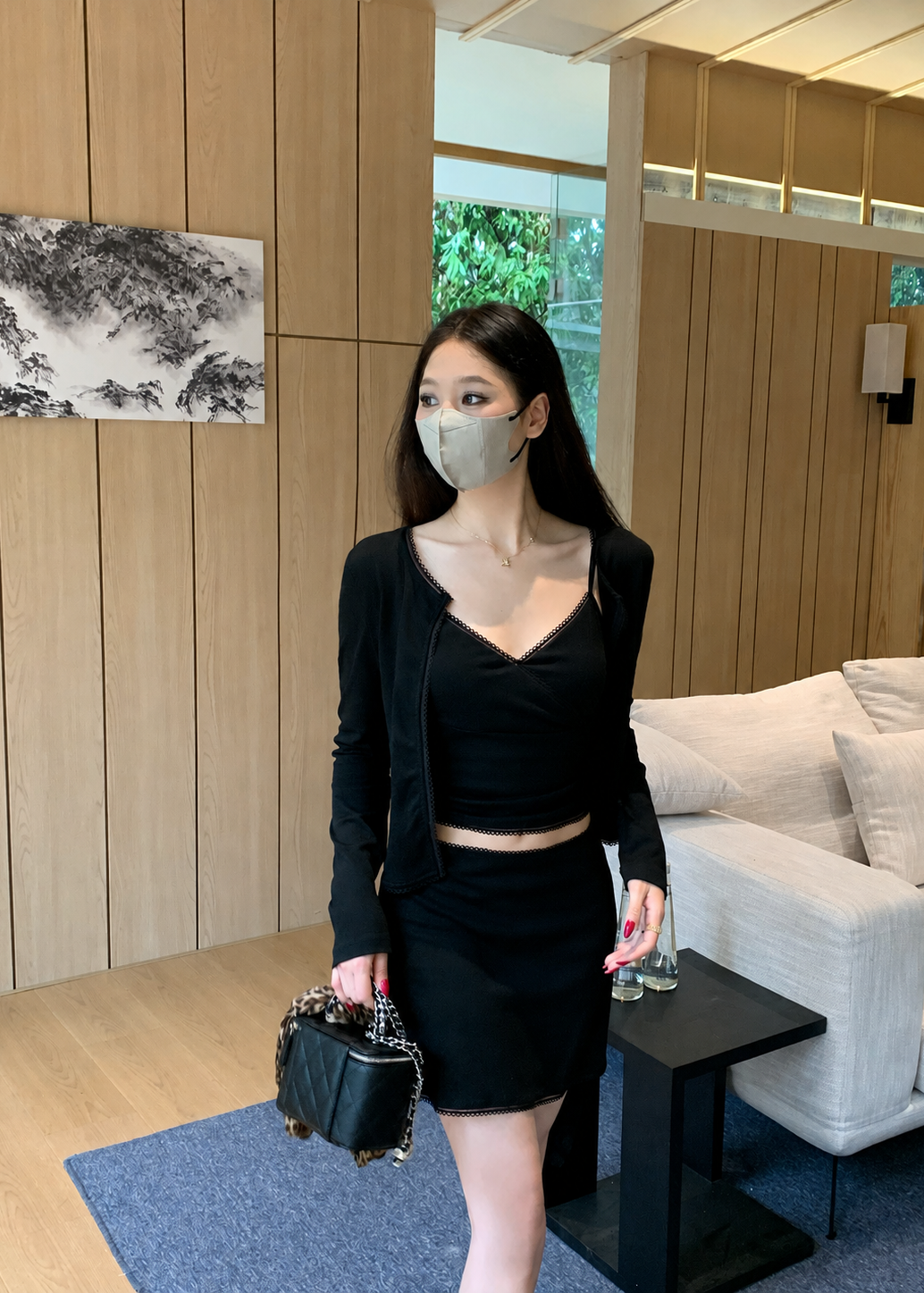【Pre-Order】Vivienne Lace Set (Padded) - Black