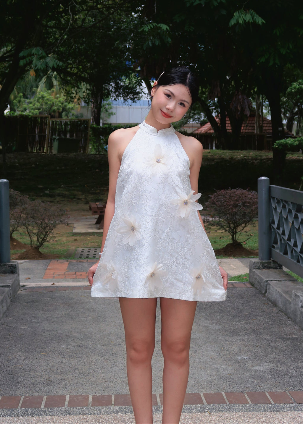 Brocade Grace Dress 锦绣提花裙